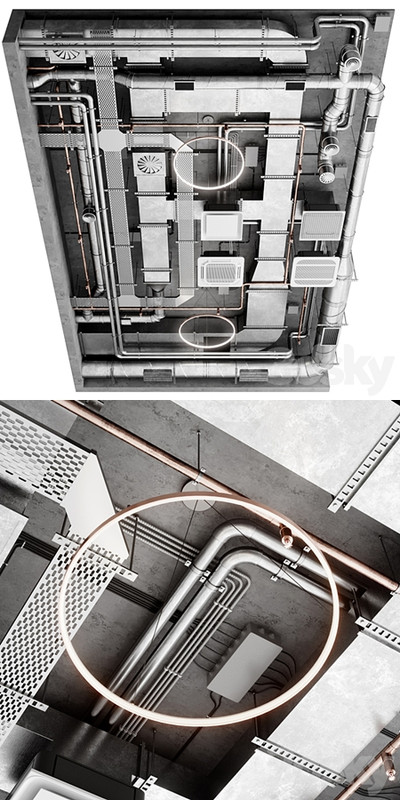 Industrial ceiling 7